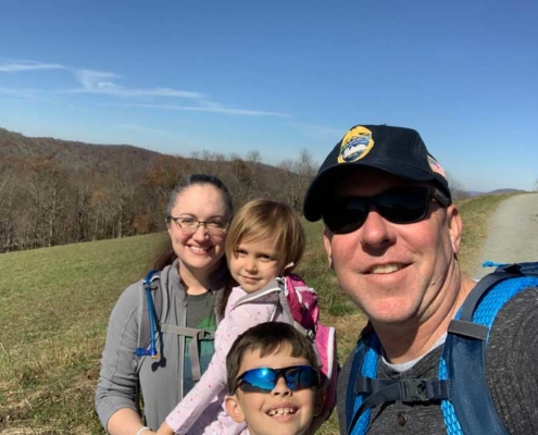 2022-11-20-06-moses-cone Starting our hike into Moses Cone Manor's trails